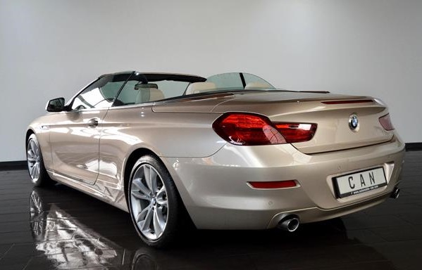 Left hand drive BMW 6 SERIES 640I CABRIOLET